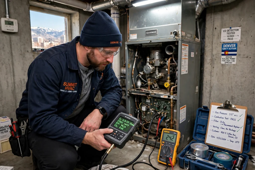 Furnace Inspection Denver